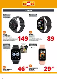 Volantino Comet Pagina 10: Xiaomi Watch 5 Lite Smartwatch €46,99, Redmi Watch 6 Smartwatch €89,00