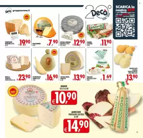 Volantino Deco Supermercati Pagina 11: Vallelata Mozzarella Ciuffo €1,69, Collina Veneta Formaggio €13,90