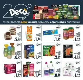 Volantino Deco Supermercati Pagina 15: Decò Ragù classico €2,19, Decò candeggina profumata pino/floreale €0,85