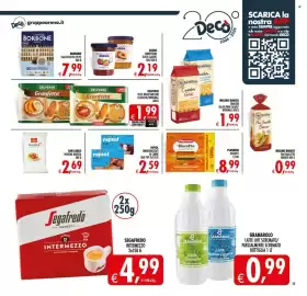 Volantino Deco Supermercati Pagina 20: Segafredo Intermezzo €4,99, Nipiol omogeneizzati di carne €2,59