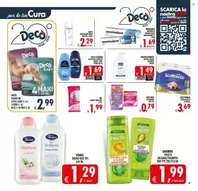 Volantino Deco Supermercati Pagina 24: Garnier Fructis balsamo/shampoo vari tipi €1,99