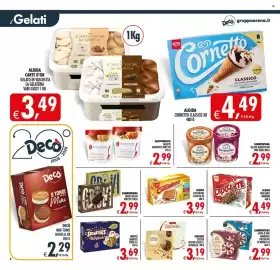 Volantino Deco Supermercati Pagina 5: Algida Cucciolone Classico €3,99, Sammontana Gruvi stecco €2,99