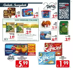 Volantino Deco Supermercati Pagina 6: Sofficini Findus €1,99, Maxibon mini classic Nestlé €2,99