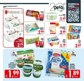 Volantino Deco Supermercati Pagina 8: Granarolo mozzarella cucina €2,99, Galbanino l'Originale €7,19