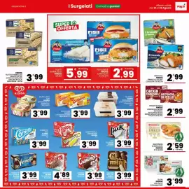 Volantino Despar Sicilia Pagina 13: Fiordifragola/ Lemonissimo Algida €3,99, Crocchette Findus €2,99