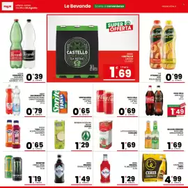 Volantino Despar Sicilia Pagina 14: Ceres strong ale €4,99, San Benedetto Gassosa €0,79