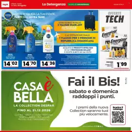 Volantino Despar Sicilia Pagina 18: Energizer pila power stilo/mini stilo €1,99, NIVEA SUN KIDS TRIGGER 50+ €14,36
