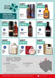 VELTA Free Shop leták Strana 8: Captain Morgan Dark Rum €14,99, Burberry Hero €79,90