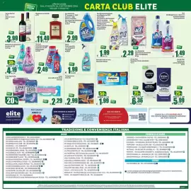 Volantino Elite Pagina 20: Disaronno originale €11,49, Ace lavatrice classico-color €2,99