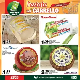 Volantino Elite settimana 35 Pagina 5: Caciotta Crema di Siena €1,49, Amalattea Testadura Caciotta di capra €2,29