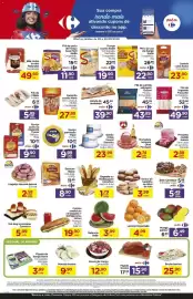 Folheto Carrefour semana 34 Página 4: Filé de linguado frescato €49,90, Queijo prato ou muçarela tirolez €9,90