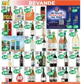 Volantino Il Castoro Supermercati Pagina 17: Vino 753 a.c. roma doc bianco/rosso €4,99, Terre da vino barbera d'asti €3,99