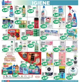 Volantino Il Castoro Supermercati Pagina 19: Pantene shampoo e balsamo €2,49, Amuchina concentrata disinfettante €5,99