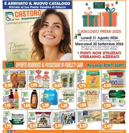 Volantino Il Castoro Supermercati Pagina 2: Sacla olive verdi snocciolate €0,69, PanPiuma grano tenero €1,99