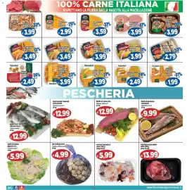 Volantino Il Castoro Supermercati Pagina 9: Filetto di tonno dec. €12,99, Aia hamburger di pollo €3,99