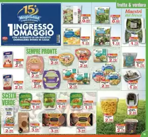 Volantino CTS Supermercati Pagina 19: Insalata Ricetta Croccante Bonduelle €1,19, Insalata Dente Ortograpa €0,89