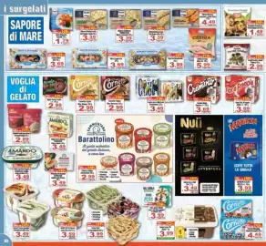 Volantino CTS Supermercati Pagina 20: Funghi Porcini Cubettati €2,99, Gelato Soft & Crunchy Carne D'Or €3,59
