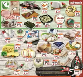 Volantino CTS Supermercati Pagina 9: Formaggio Settecolli mint All'Arancio €1,39, Cacetta Cacce Romana €1,69