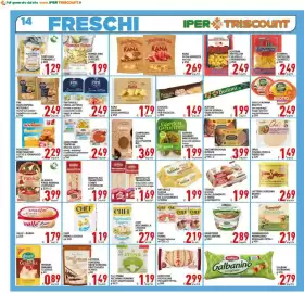 Volantino Iper Triscount Pagina 14: CHEF Panna funghi/salmone €2,19