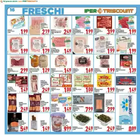 Volantino Iper Triscount Pagina 16: Gran Terre Teneroni la merenda €1,49, Citterio taglio fresco salame milano €1,49