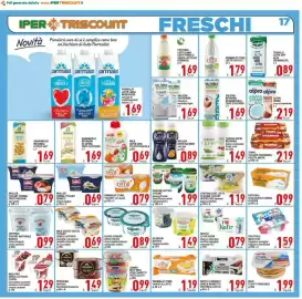 Volantino Iper Triscount Pagina 17: Danone Activia Yogurt €1,99, Sojasun Bifidus €1,49