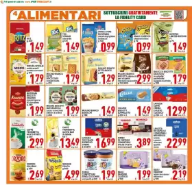 Volantino Iper Triscount Pagina 4: Lavazza cialde espresso crema & gusto €16,99, Colussi biscotti zuppalatte €1,49