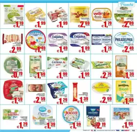 Volantino Pewex Pagina 15: Exquisa Formaggio Fresco Cremoso Classico €1,89, GranTerre Asiago DOP Fresco €1,39