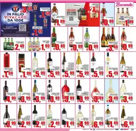 Volantino Pewex Pagina 23: Peroni Nastro Azzurro €0,99, Botte Buona Vino 75 cl Bianco Rosso €1,49