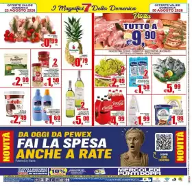 Volantino Pewex Pagina 28: Dove Bagno €1,99, Sammontana Barattolino classico €1,99
