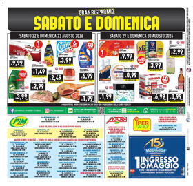 Volantino Pim Supermercati Pagina 24: Kimbo Caffè in Capsule €6,99, Scudo tonno all'olio di oliva €3,99