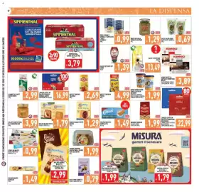 Volantino Pim Supermercati Pagina 17: Calvé ketchup top down €1,39, 7 porte nursine crostatine al farro gusti assortiti €1,99