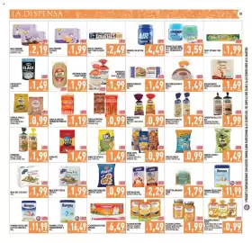 Volantino Pim Supermercati Pagina 18: Amica chips arachidi tostate e salate €0,99, Artebianca PanPiuma €1,99