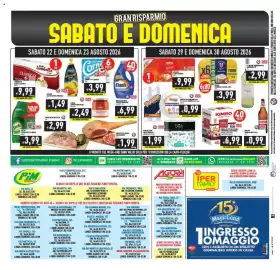 Volantino Pim Supermercati Pagina 24: Kimbo Caffè in Capsule €6,99, Scudo tonno all'olio di oliva €3,99
