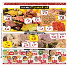 Volantino Pim Supermercati Pagina 5: Rollini di Sjino Dorati €3,99, Martini Cordon Bleu di pollo €2,29