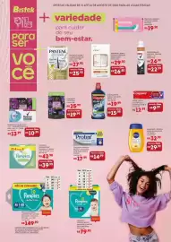 Encarte Bistek Supermercados Página 1: Sabonete lux 85g c/6 l+p- / sabonete rexona 84g c/6 l+p- cada €10,99