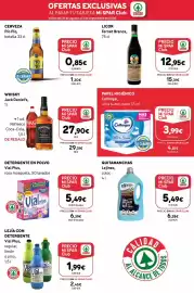 Folleto SPAR Gran Canaria Página 3: Vialplus - lejía con detergente €2,45, Spar - cerveza €0,85