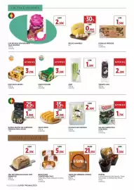 Folheto El Corte Inglés Página 18: Couve-flor cortada €2,99, Bolo d'avó confetaria vale €5,39
