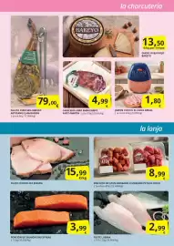 Folleto Supermercados MAS semana 34 Página 3: Argal - jamon cocido €1,80, Artesanos gardel - paleta cebo 50% ibérico €79,00