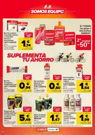 Folleto Carrefour Página 10: Isostar Geles Actifood Apple o Exotic €1,47