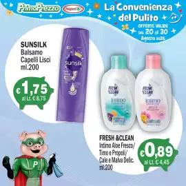 Volantino Primo Prezzo Pagina 9: Sunsilk Balsamo Capelli Lisci €1,75