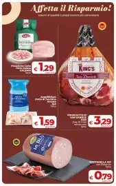 Volantino Coop Radenza Pagina 12: Aequilibrium Petto di Tacchino Arrosto €1,59, Mortadella IGP con Pistacchi €0,79
