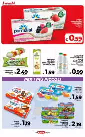 Volantino Coop Radenza Pagina 14: Galbanino l'Originale €2,49, Yogurt Intero/Magro Parmalat €0,59