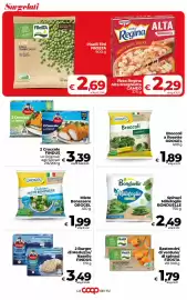 Volantino Coop Radenza Pagina 22: Spinaci Millefoglie Bonduelle €2,49, Contorno Misto Benessere OROGEL €1,99