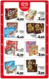 Volantino Coop Radenza Pagina 25: Solero Algida Orange Burst €3,99, Cornetto ALGIDA €4,49