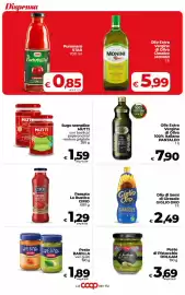 Volantino Coop Radenza Pagina 27: Sugo semplice MUTTI con basilico €1,59, Olio di Semi di Girasole Giglio Oro €2,49