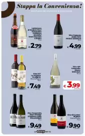 Volantino Coop Radenza Pagina 35: Vino IGP Catarratto Mosso SAECULA €3,99, Vino IGT La Segreta PLANETA €7,49