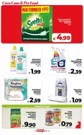Volantino Coop Radenza Pagina 43: Asciugoni decorati Regina €2,59, Bicchieri Diesse €1,09