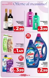 Volantino Coop Radenza Pagina 5: Detersivo Lavatrice BIO PRESTO €2,99, Bagnoschiuma Vidal €1,49