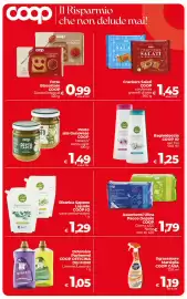 Volantino Coop Radenza Pagina 8: Ricarica Sapone Liquido COOP IO €1,29, Pesto alla Genovese COOP €1,49
