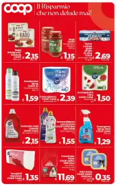 Volantino Coop Radenza Pagina 9: Carta Igienica Casa Coop €2,39, Asciugatutto Ultra Coop Casa Decorato €1,50
